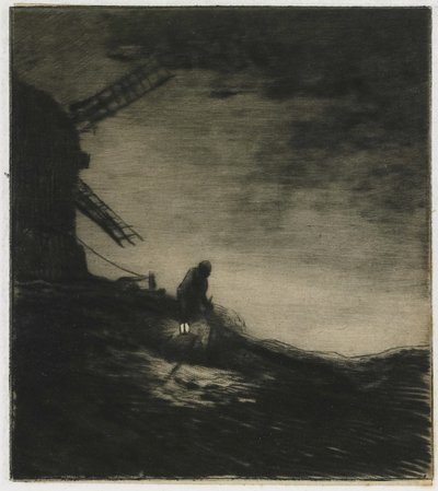 El Molino, 1848 de Charles Emile Jacque
