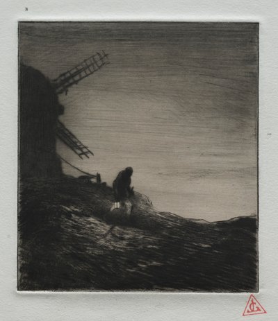El Molino, 1848 de Charles Emile Jacque