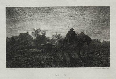 La mañana de Charles Emile Jacque