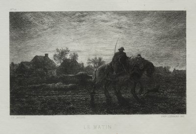 La Mañana de Charles Emile Jacque