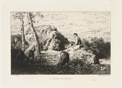 El Niño Pródigo de Charles Emile Jacque
