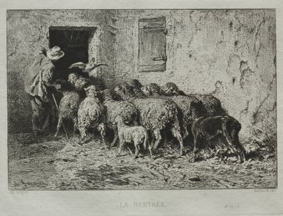 El regreso de Charles Emile Jacque