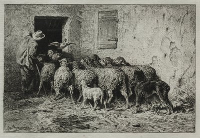 El Regreso de Charles Emile Jacque