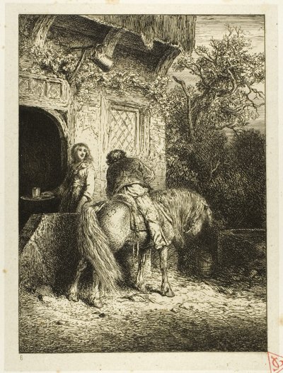 El jinete de Charles Emile Jacque