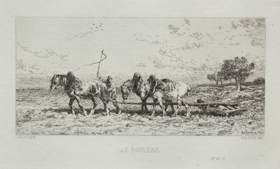 El rodillo de Charles Emile Jacque