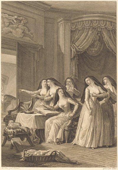 Hermana Jeanne de Charles Emmanuel Patas after Charles Monnet
