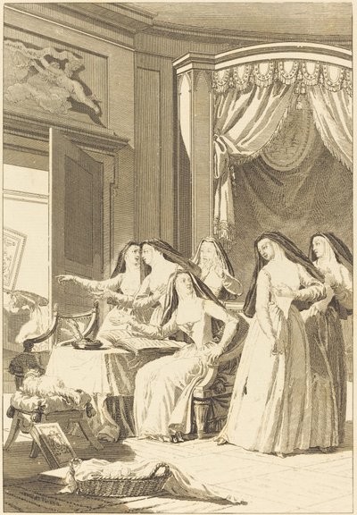 Hermana Jeanne de Charles Emmanuel Patas after Charles Monnet