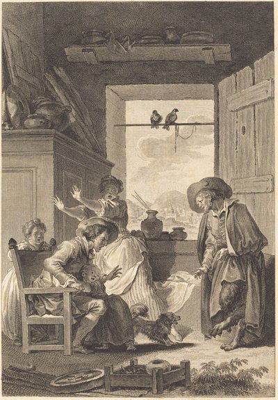 Belphegor de Charles Emmanuel Patas and Antoine Jean Duclos after Jean Honoré Fragonard