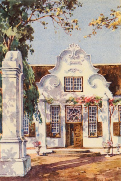 Sudáfrica: "Morning Star", Somerset West (litografía en color) de Charles Ernest Peers