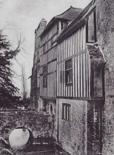 Ightham Mote (foto en b/n) de Charles Essenhigh Corke