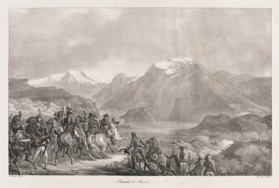 Batalla de Rivoli, principios del siglo XIX de Charles Etienne Pierre Motte