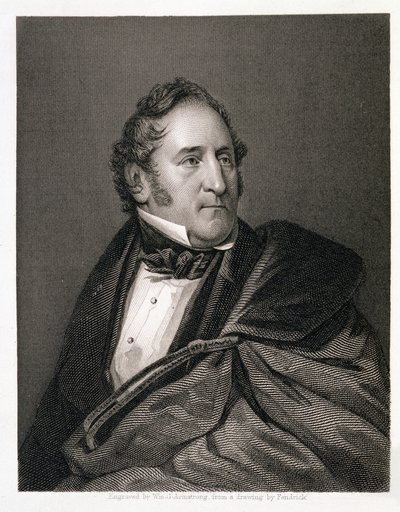 Thomas Hart Benton, grabado por William G. Armstrong (1823-90) de Charles Fenderich