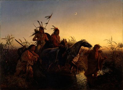 El cargador cautivo de Charles Ferdinand Wimar