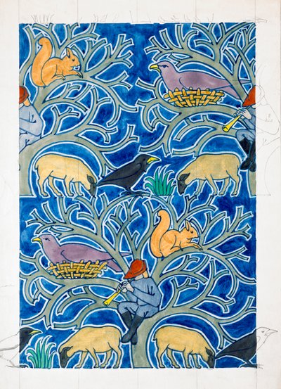 El Flautista de los Animales, c. 1870-1941 de Charles Francis Annesley Voysey