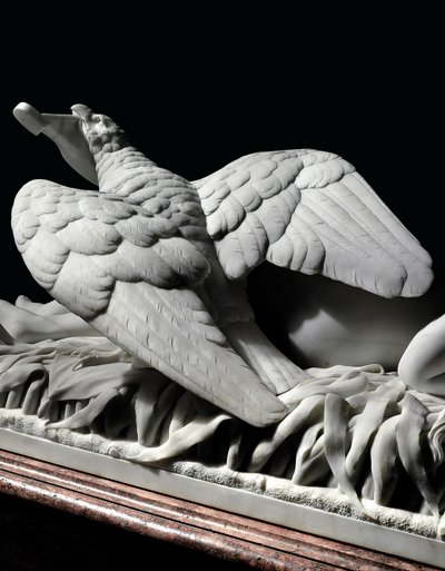 Figura de tamaño natural de Rhodopis sobre pedestal, 1862 de Charles Francis Fuller