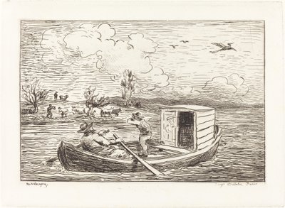 La palabra de Cambronne (Le Mot de Cambronne) de Charles Francois Daubigny