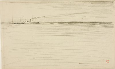 Cruzando el canal de Charles Francois Daubigny