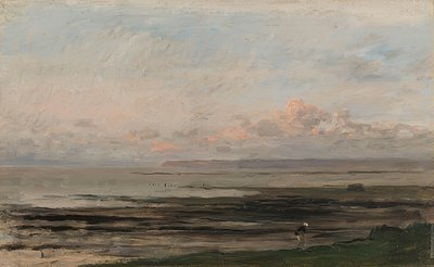 El Mar en Marea Baja de Charles Francois Daubigny