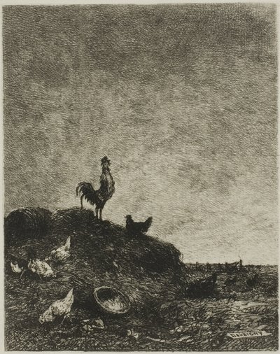Amanecer (El canto del gallo) de Charles Francois Daubigny