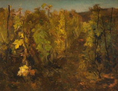 La viña, 1860-1863 de Charles Francois Daubigny