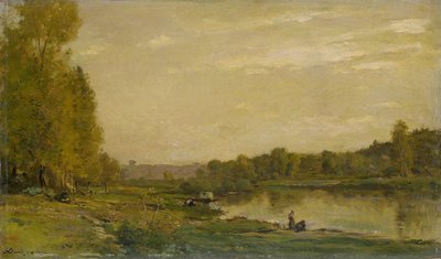 Paisaje en el Oise de Charles Francois Daubigny