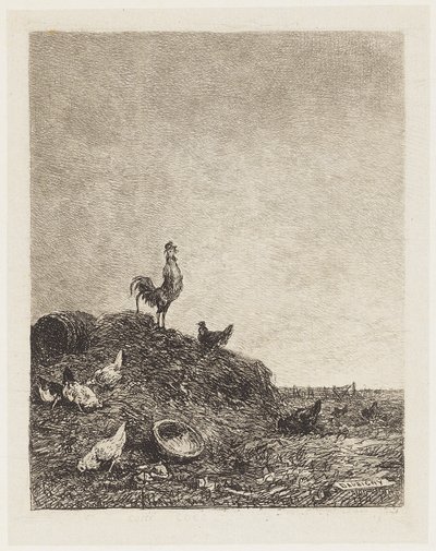 El canto del gallo de Charles Francois Daubigny