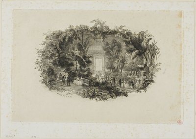 El jardín de invierno de Charles Francois Daubigny