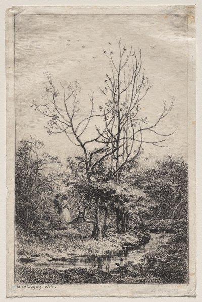 El huerto de Charles Francois Daubigny