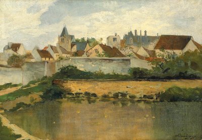 El pueblo, Auvers-sur-Oise de Charles Francois Daubigny