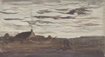 Luz de Luna, ca. 1860 de Charles Francois Daubigny