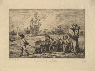 Subiendo al bote de Charles Francois Daubigny