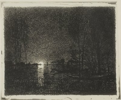 Efecto Nocturno de Charles Francois Daubigny