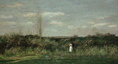 Paisaje de Primavera, 1862 de Charles Francois Daubigny