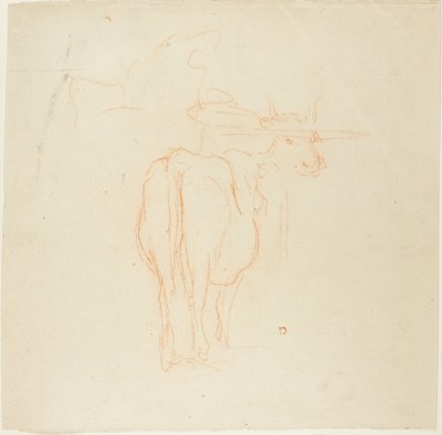 Ganado de pie de Charles Francois Daubigny