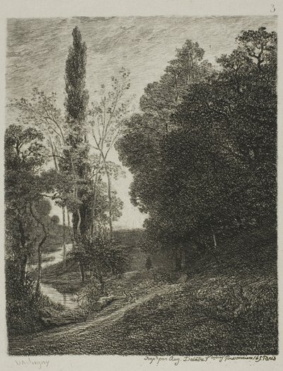 Las orillas del Cousin de Charles Francois Daubigny