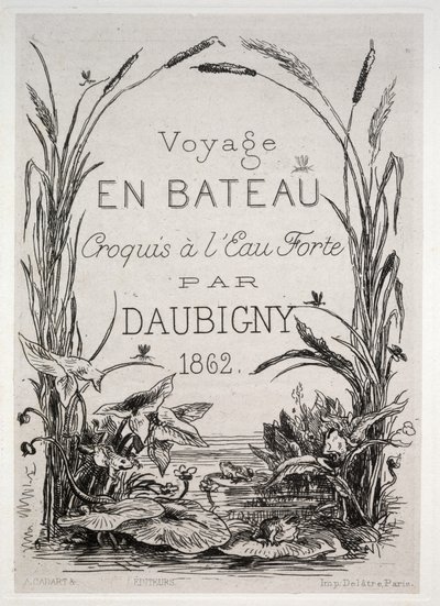 El viaje en barco de Charles Francois Daubigny