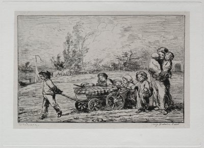 El viaje en barco: mudarse a "Le Botin" (El mobiliario del barco) o mudarse al barco de Charles Francois Daubigny