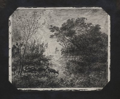 El Ciervo, 1862 de Charles Francois Daubigny