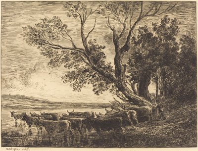 El vado de Charles Francois Daubigny