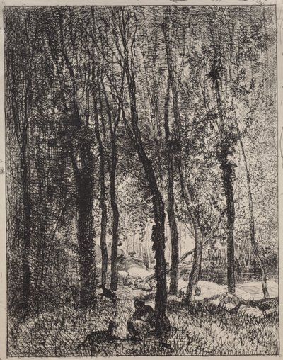 La niña cabrera de Charles Francois Daubigny