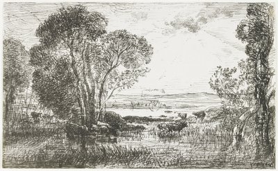 El motor hidráulico, 1862 de Charles Francois Daubigny