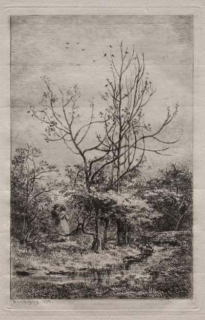 El huerto de Charles Francois Daubigny