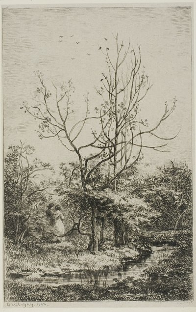 El huerto de Charles Francois Daubigny