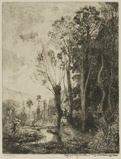El Sátiro de Charles Francois Daubigny