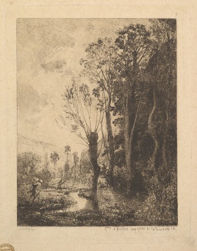 El sátiro de Charles Francois Daubigny