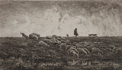 La Lluvia de Charles Francois Daubigny