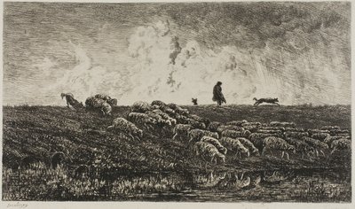 La Lluvia de Charles Francois Daubigny