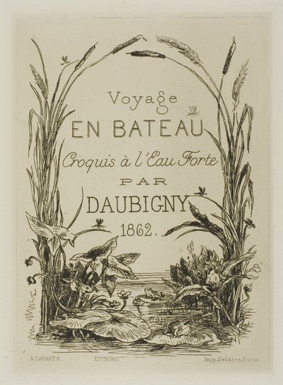 Portada del álbum de Charles Francois Daubigny