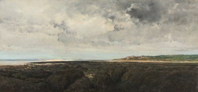 Villerville visto desde Le Ratier, 1855 de Charles Francois Daubigny