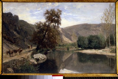 Los bordes del Cousin cerca de Avallon de Charles Francois Daubigny